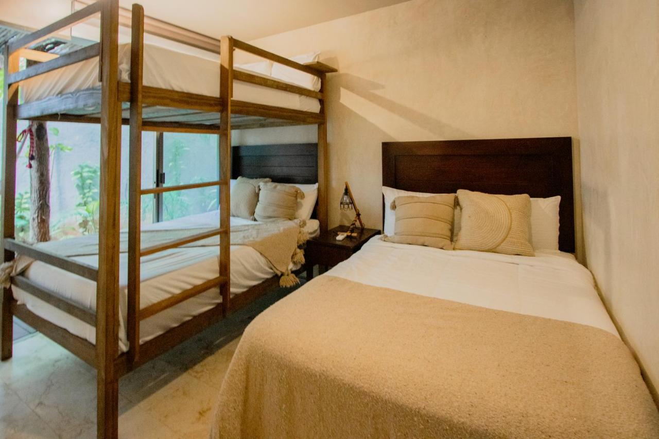 Ideal 4 Groups Aldeazama 2Br 10Pax Apt Papaya Playa Tulum Exterior foto