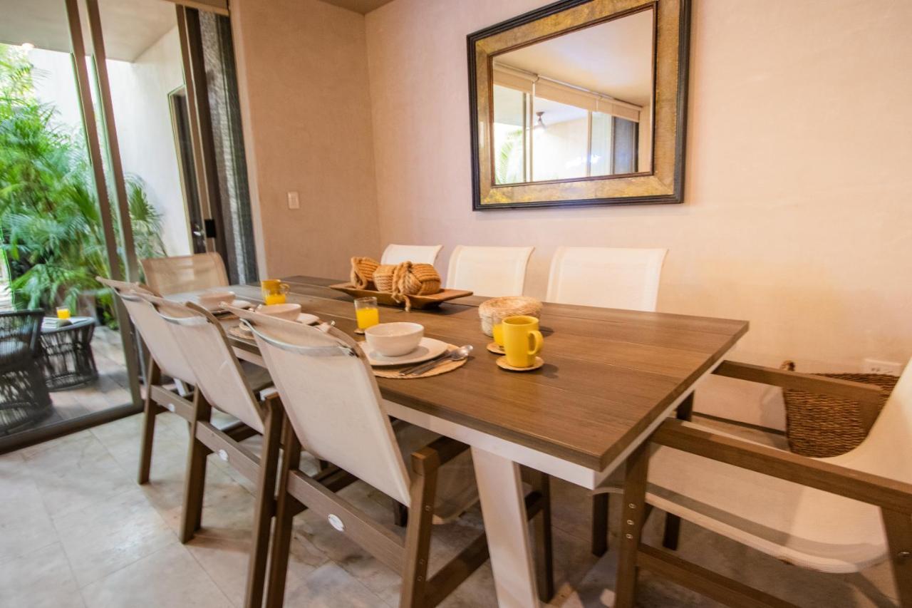 Ideal 4 Groups Aldeazama 2Br 10Pax Apt Papaya Playa Tulum Exterior foto