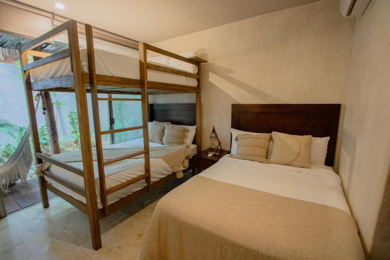 Ideal 4 Groups Aldeazama 2Br 10Pax Apt Papaya Playa Tulum Exterior foto