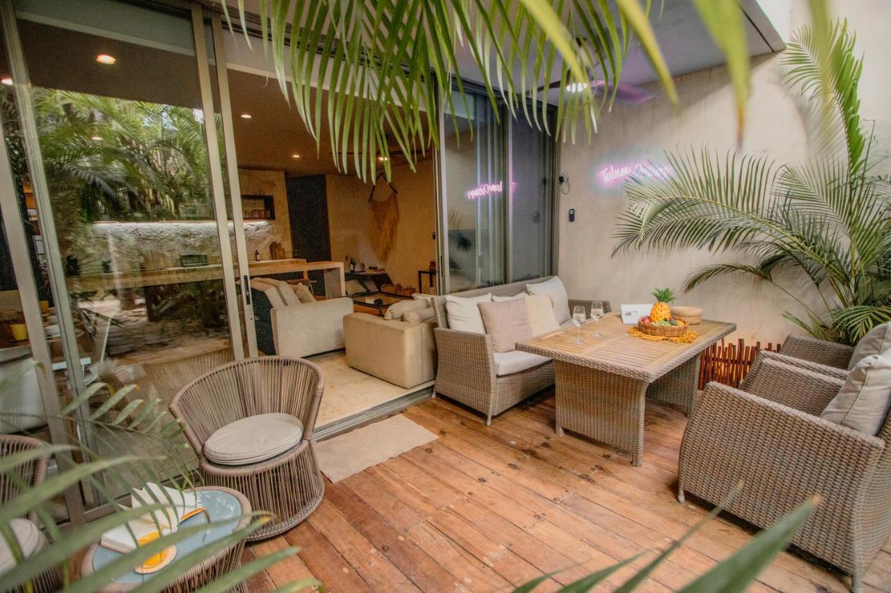 Ideal 4 Groups Aldeazama 2Br 10Pax Apt Papaya Playa Tulum Exterior foto